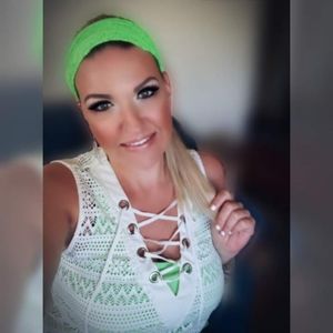 Love J Swim Suit Cover Lace up White